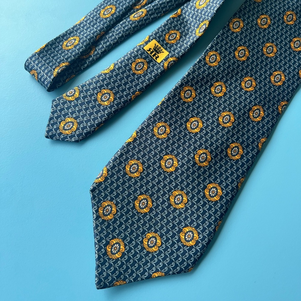 RICHEL ROYAL 100% Silk Tie. Made in Spain.
